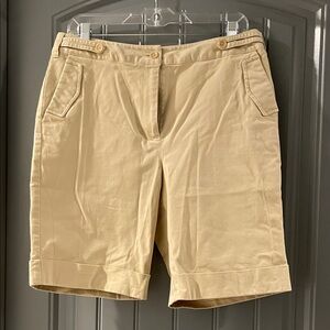 Talbots Women's Tan Bermuda Shorts